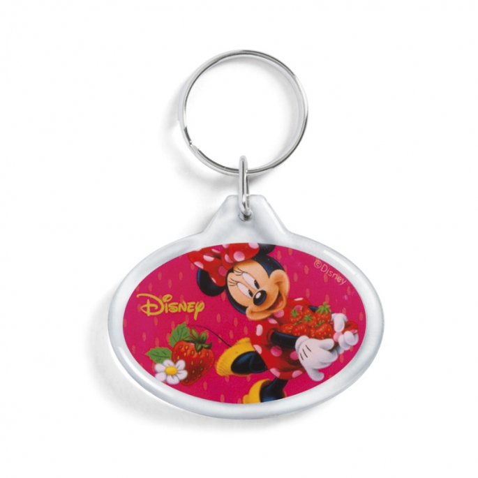 Mπομπονιέρα Βάπτισης Minnie Φράουλες Μπρελόκ